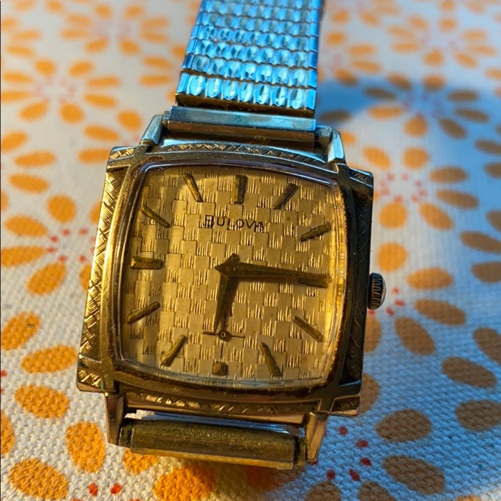 Vintage 10k Gold Bulova Watch